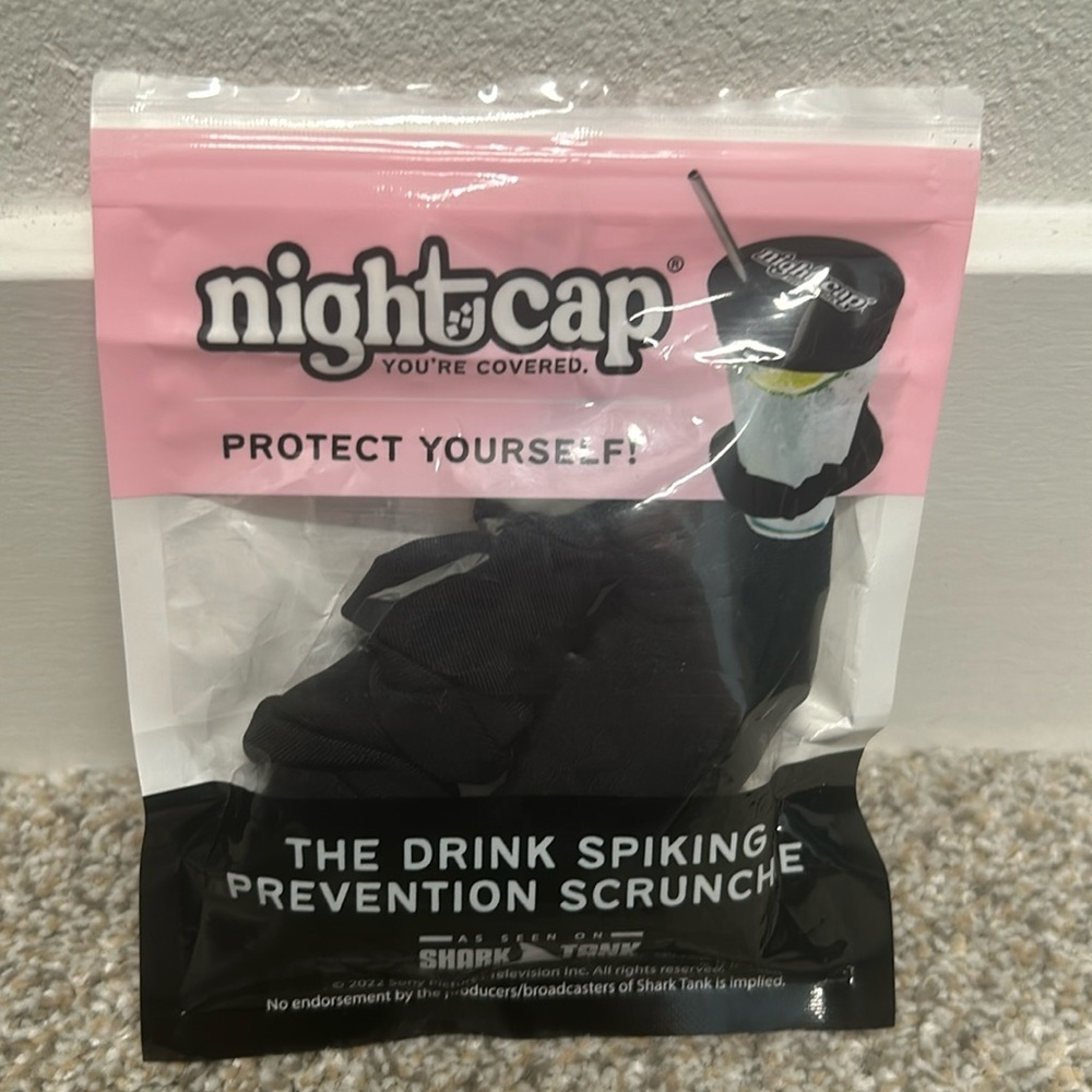 Nightcap Drink Cover Black